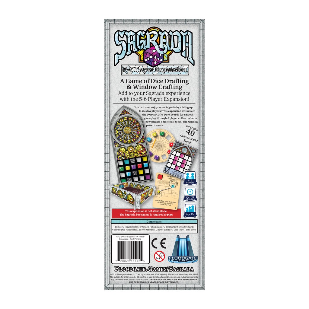 Sagrada: 5 & 6 Player Expansion