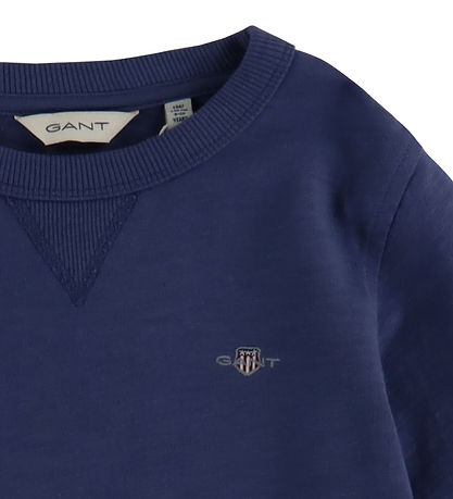 GANT Sweatshirt - Shield - Dusty Navy