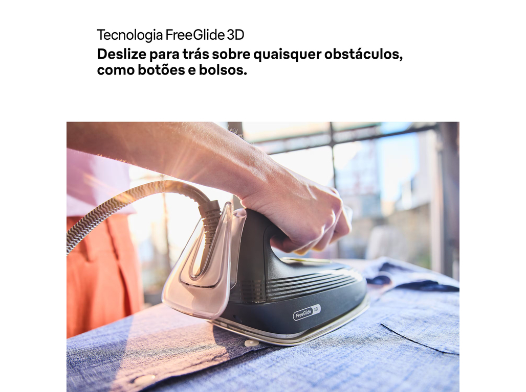 FERRO COM CALDEIRA BRAUN IS3257BK 2400W 1.8 L