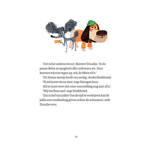 Uitgeverij lannoo stinkhond naar het circus