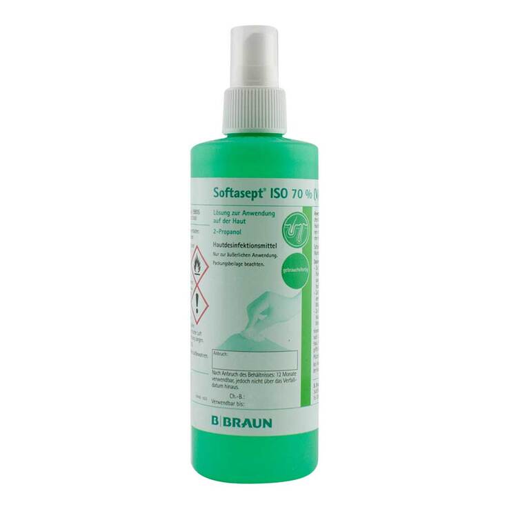 Softasept® ISO 70 % (V/V) Lösung , 250 ml
