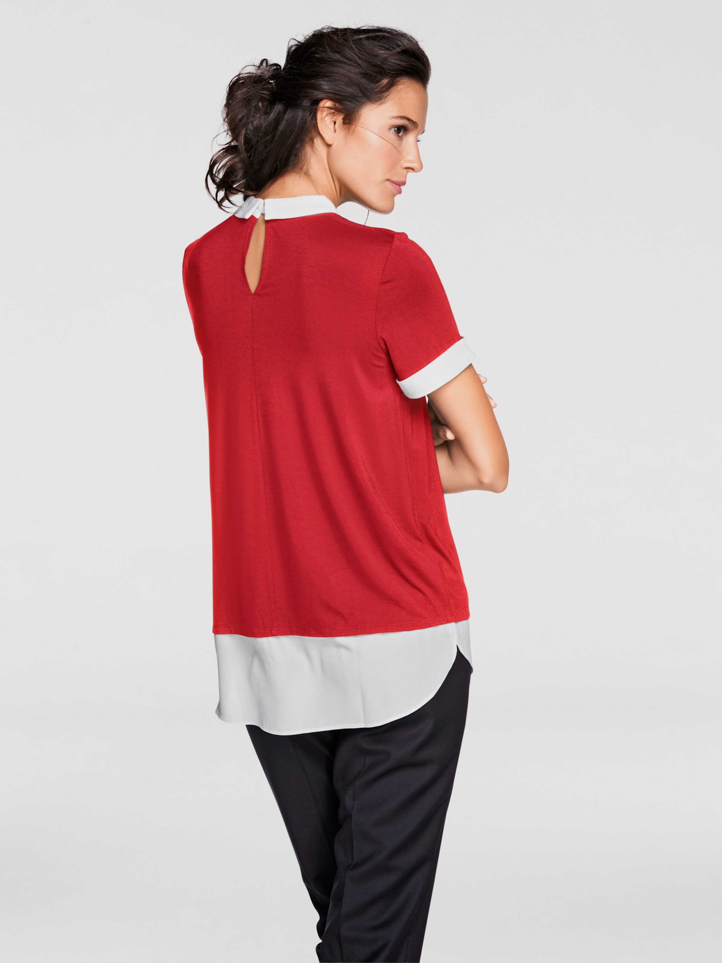 Rundhals-Shirt