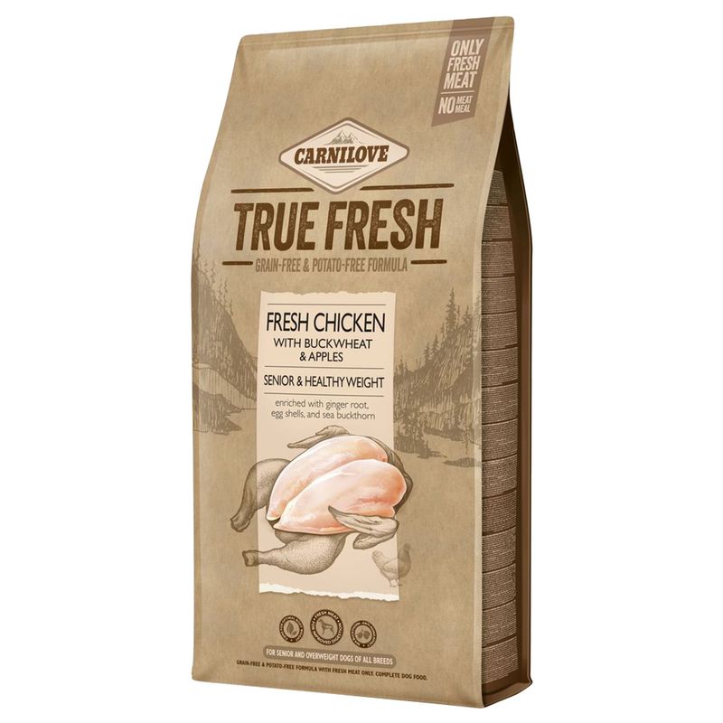 Carnilove True Fresh Senior & Healthy Weight, poulet ✓ pas cher