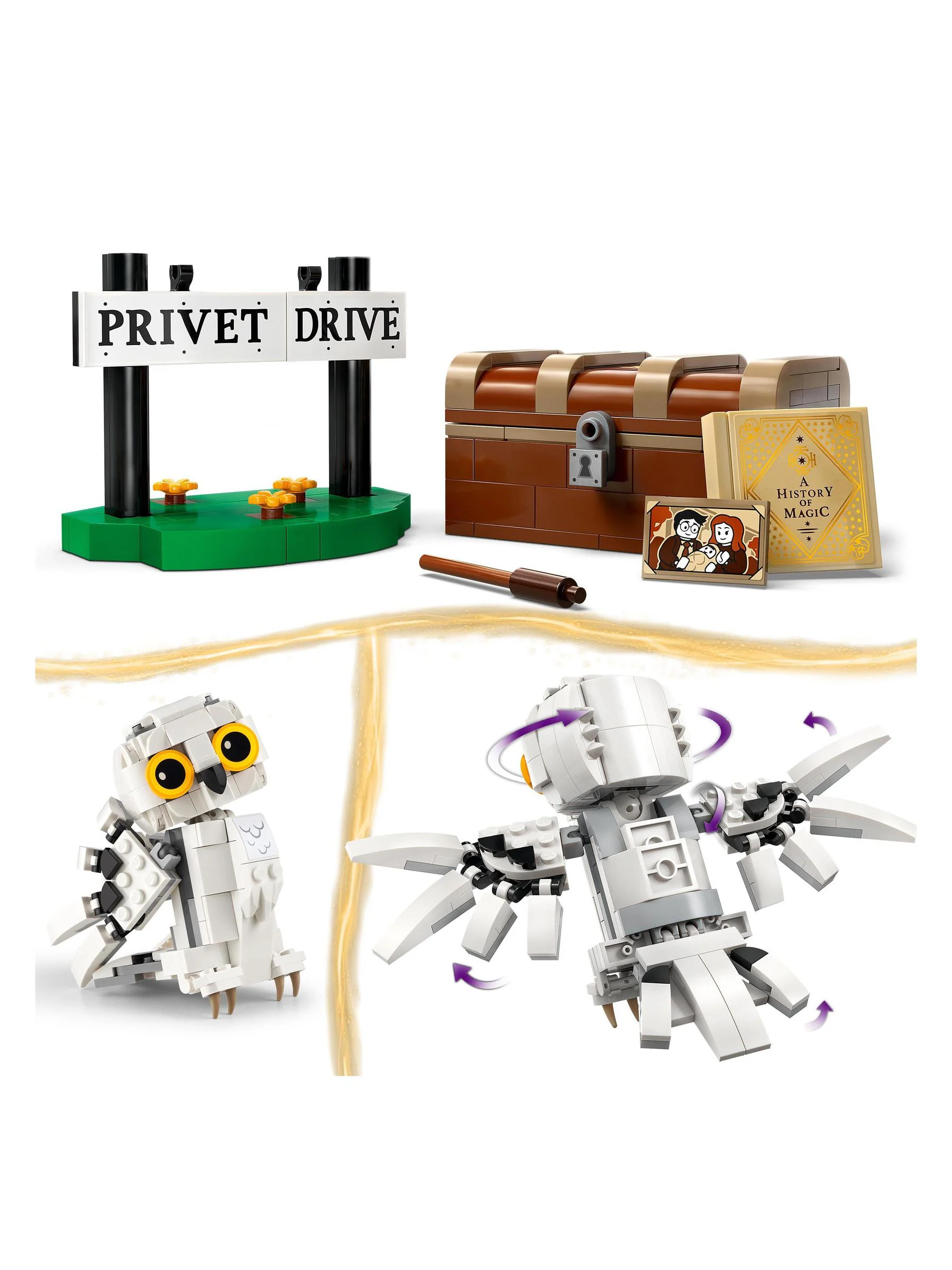 LEGO Harry Potter Hedwig at 4 Privet Drive 76425