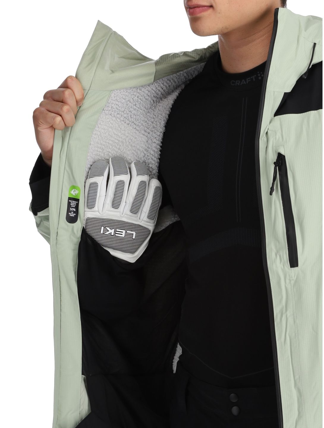 Ultralight 20K ski-jas heren