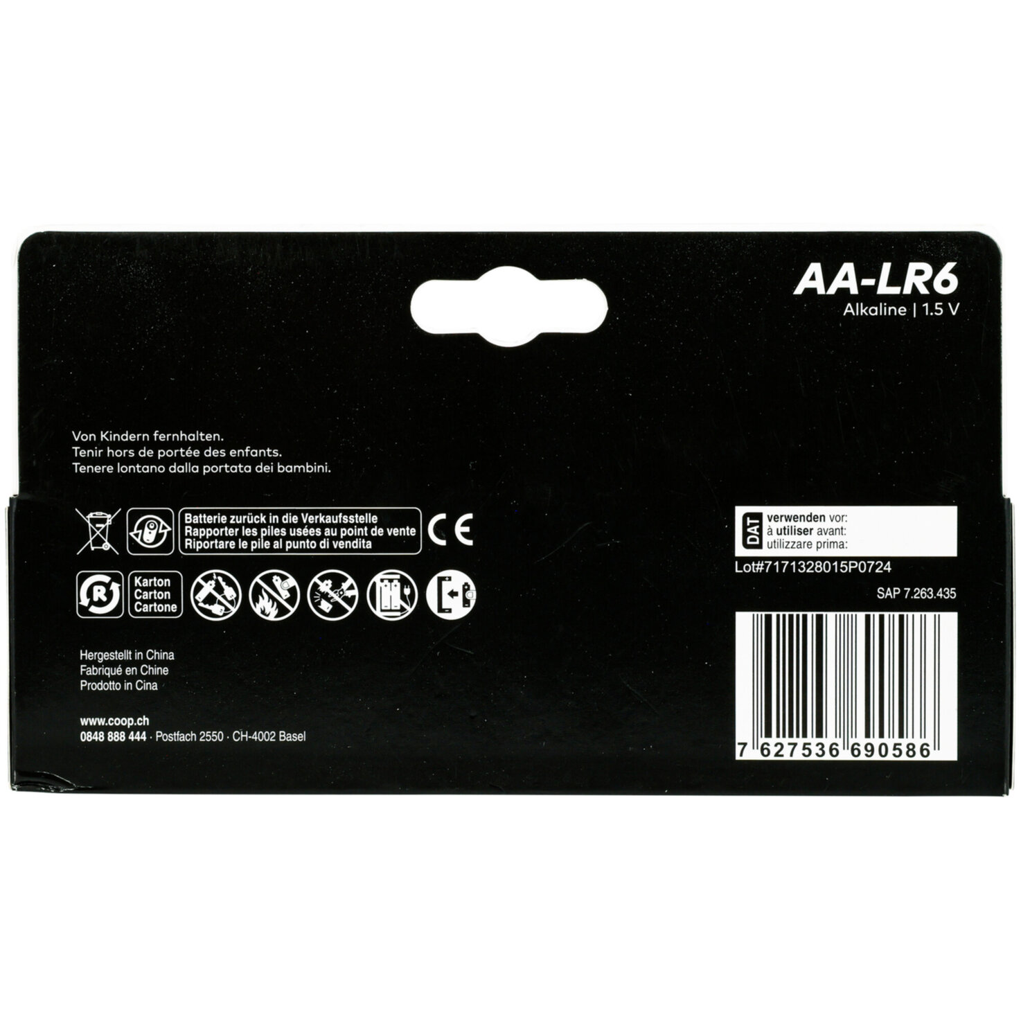 satrap Batterien AA/LR6 12 Stück