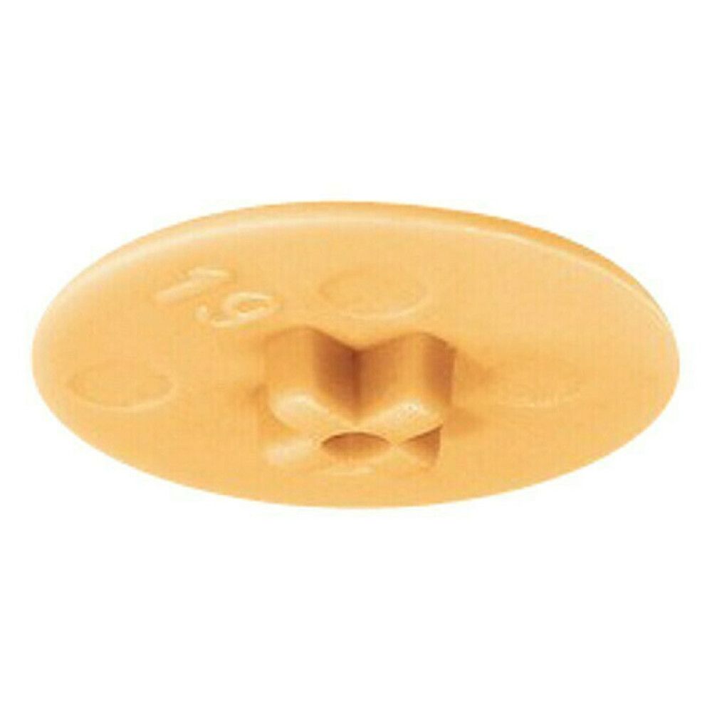 DEKKLOKK HÄFELE 17MM BRUN