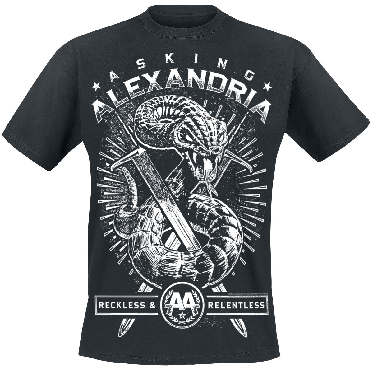 Snake | Asking Alexandria T-Shirt Manches courtes