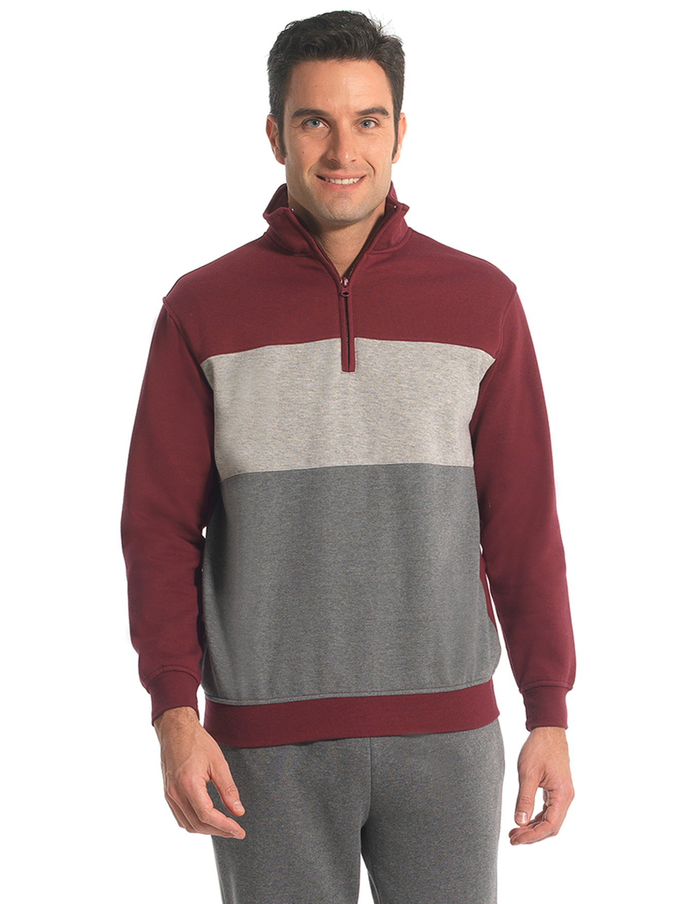Sweat-shirt molleton intérieur gratté
