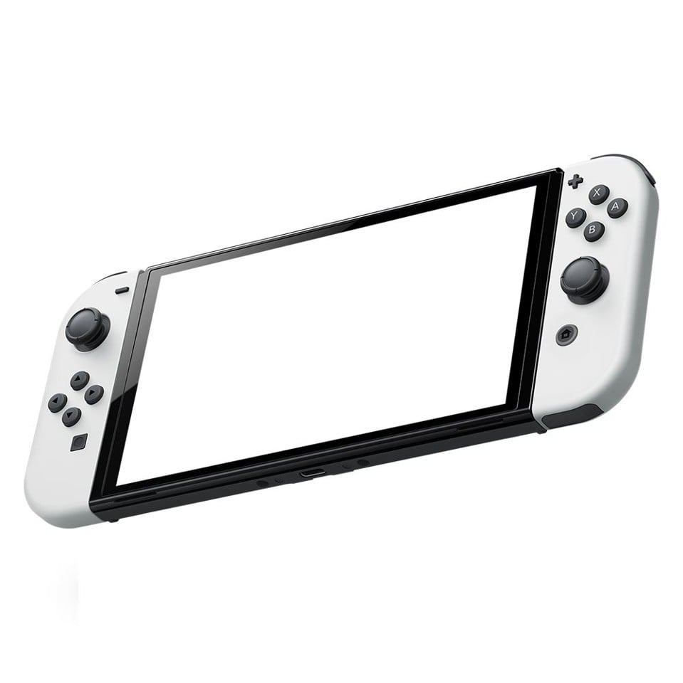 Nintendo Switch OLED Console with Joy-Con Black & White