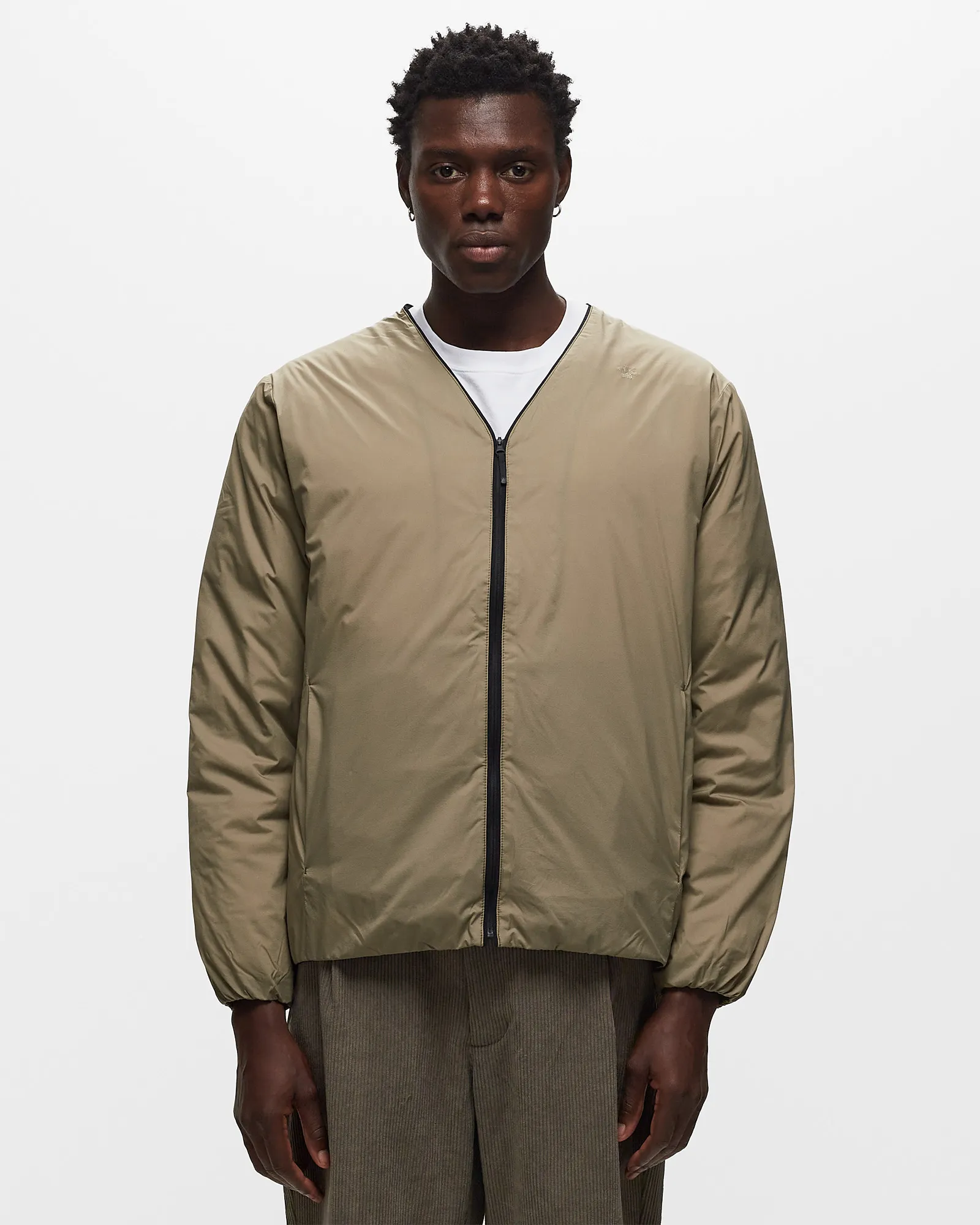 Goldwin V-neck Zip Down Cardigan