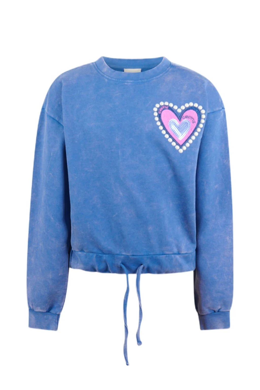 Shoeby sweater washed blauw