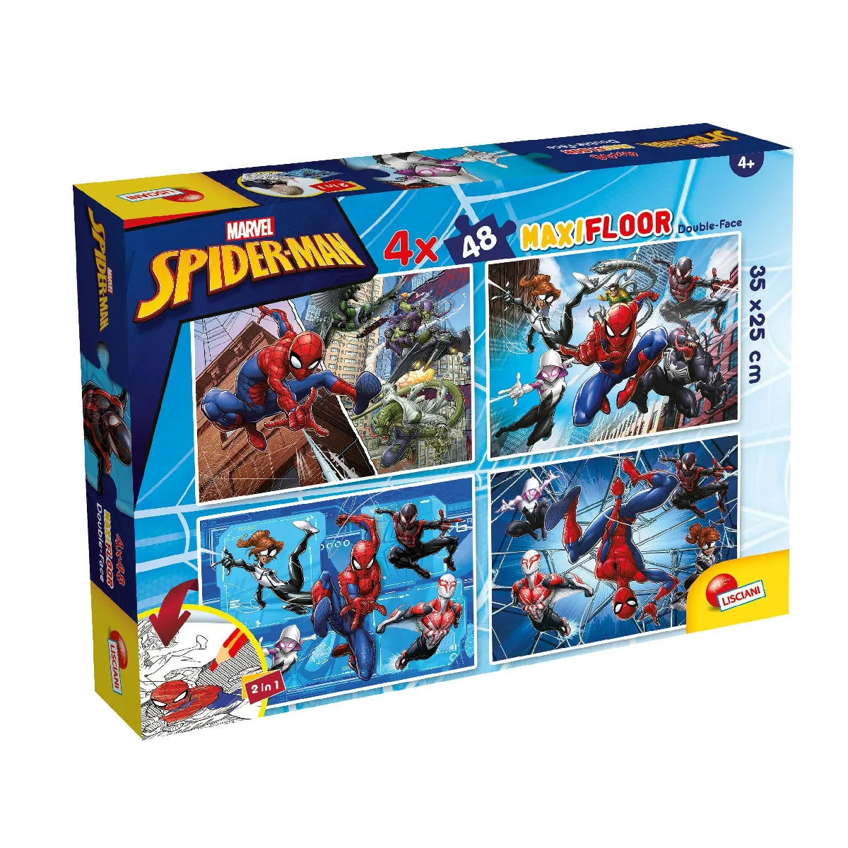 Lisciani Marvel Puzzle DF Maxifloor Spiderman