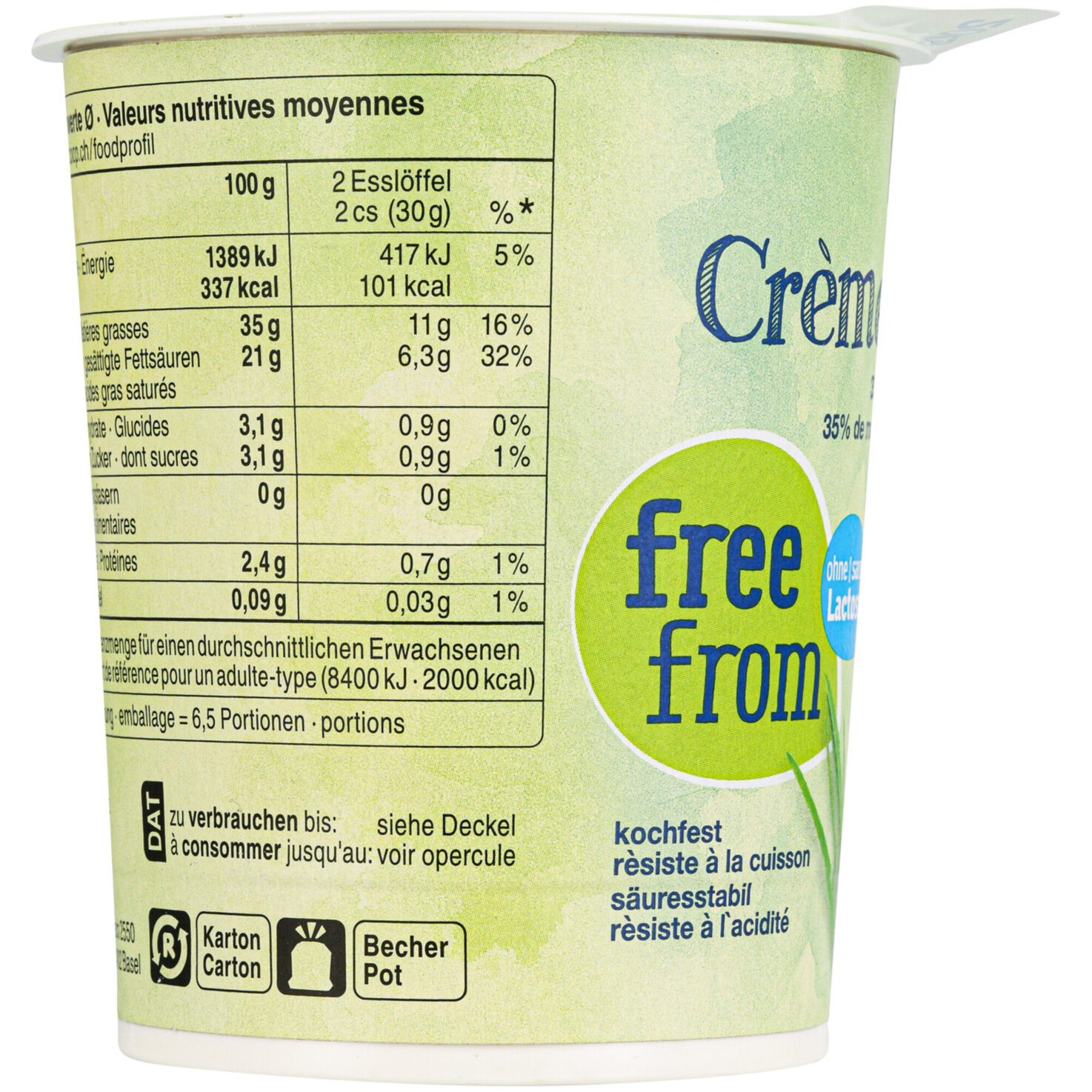 Free From Crème Fraîche