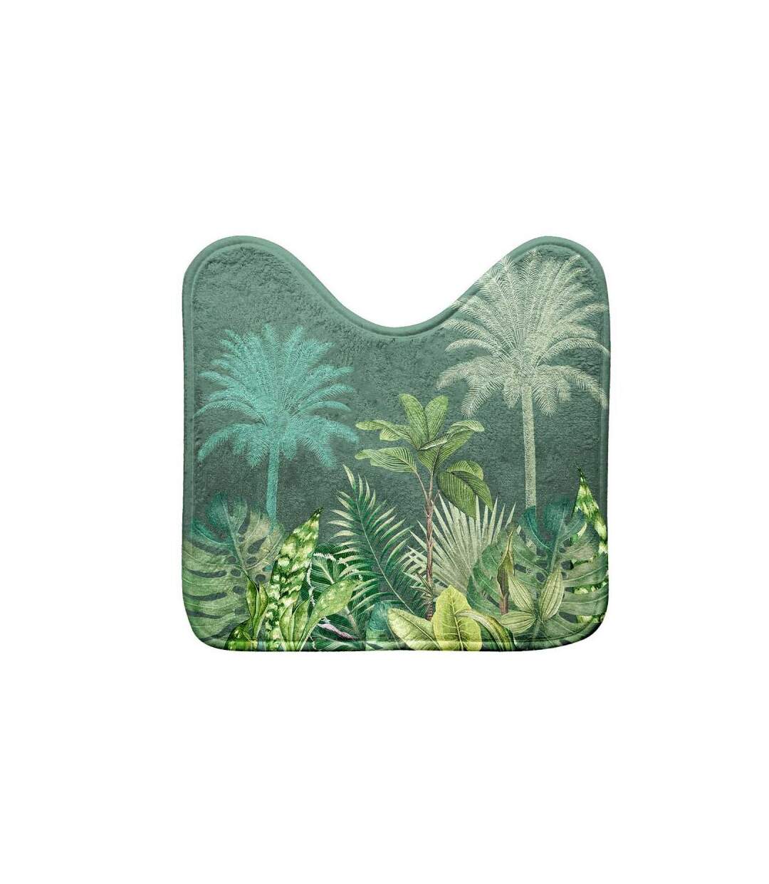Tapis Contour WC Vagabonde 45x45cm Kaki