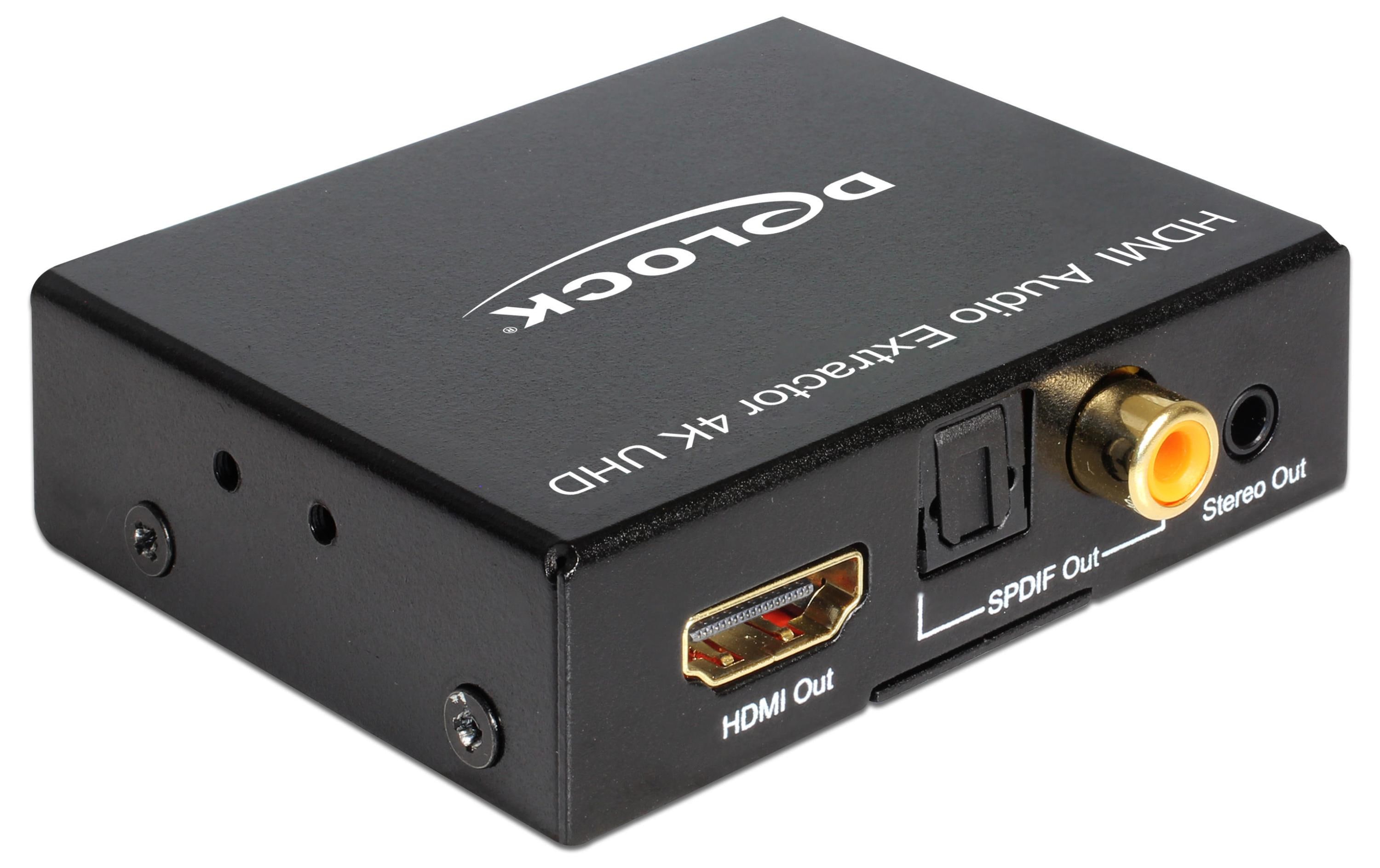 Audio Extraktor HDMI 5.1 4KDelock HDMI Audio Extractor 4K 30 Hz
