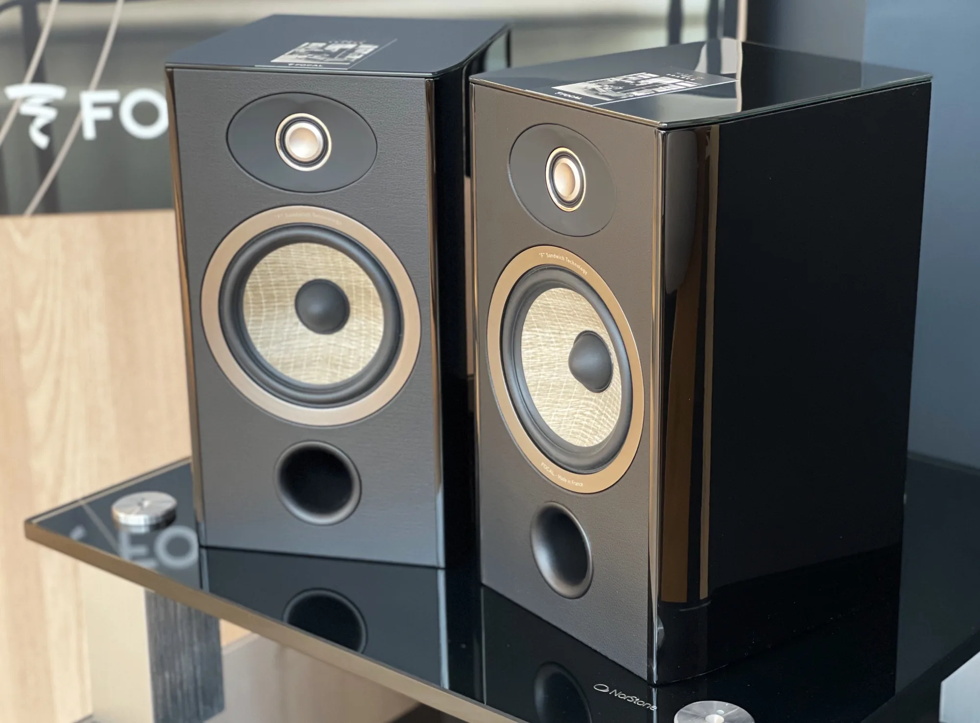 Focal Aria Evo X N°1 Noir laqué (la paire) Enceintes bibliothèque