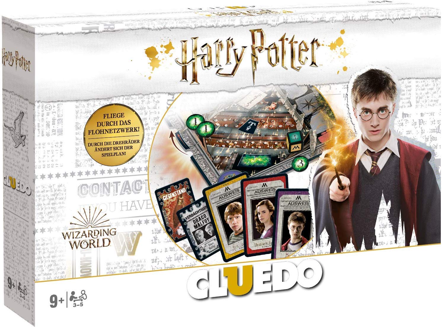 Winning Moves Spielware Harry Potter - CLUEDO (neues Design)