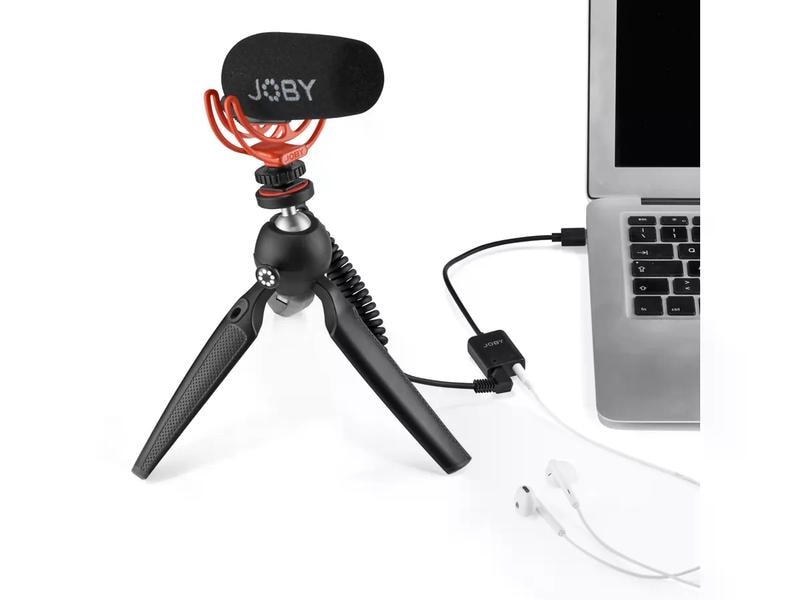 Joby Mikrofon Wavo Lav Mobile Ausgelegt für schnelles und einfaches Einrichten für Aufnahmen mit hochwertiger Tonqualität bei Video-Blogs, Interviews, Vide-Chats usw.