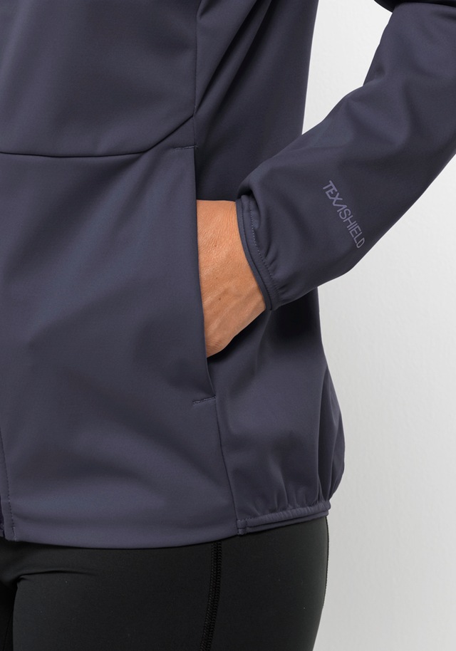 Jack Wolfskin Softshelljacke »FELDBERG HOODY W« mit Kapuze