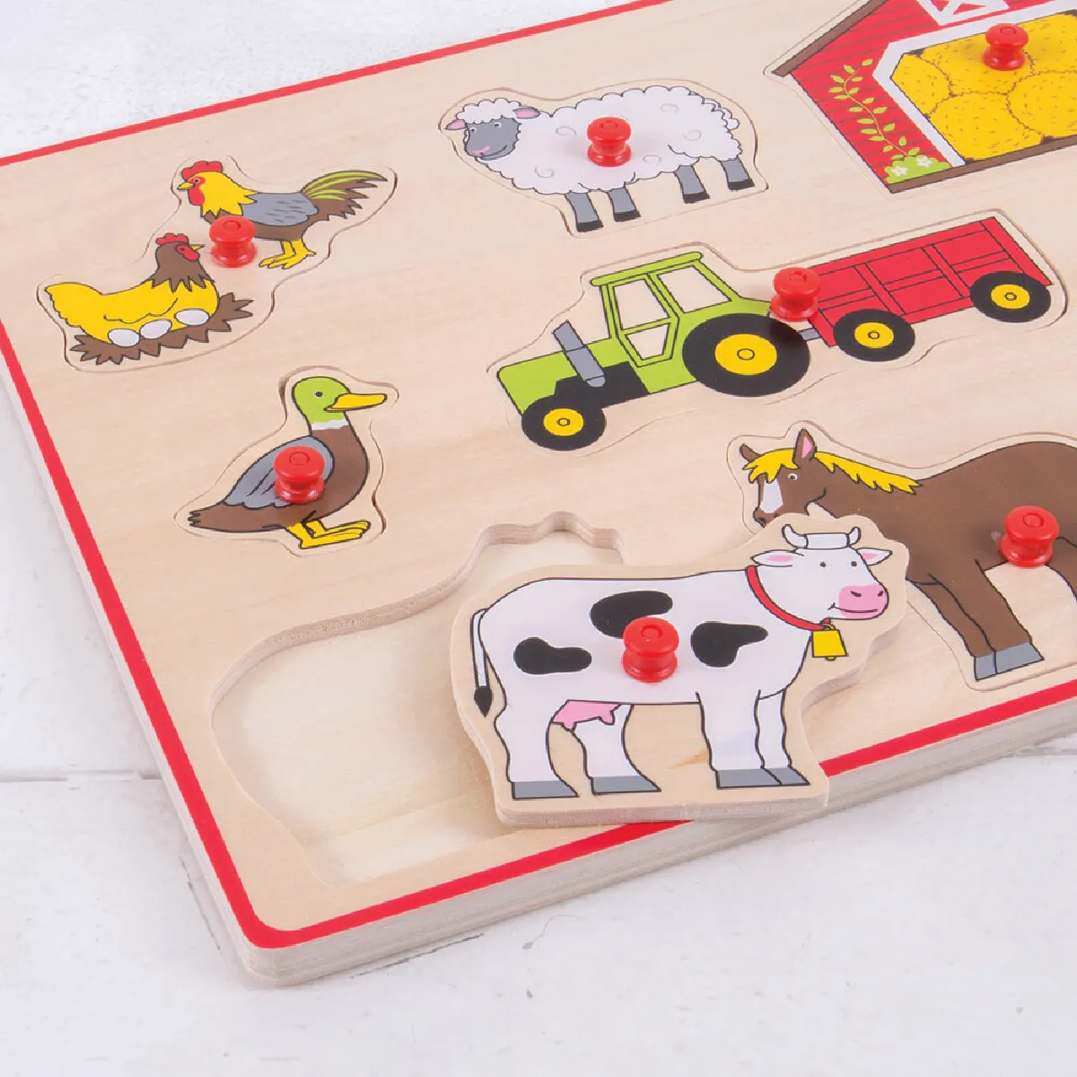Bigjigs Toys Puzzle Bois Ferme