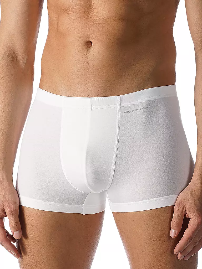 MEY Pants Casual Cotton Weiss weiss