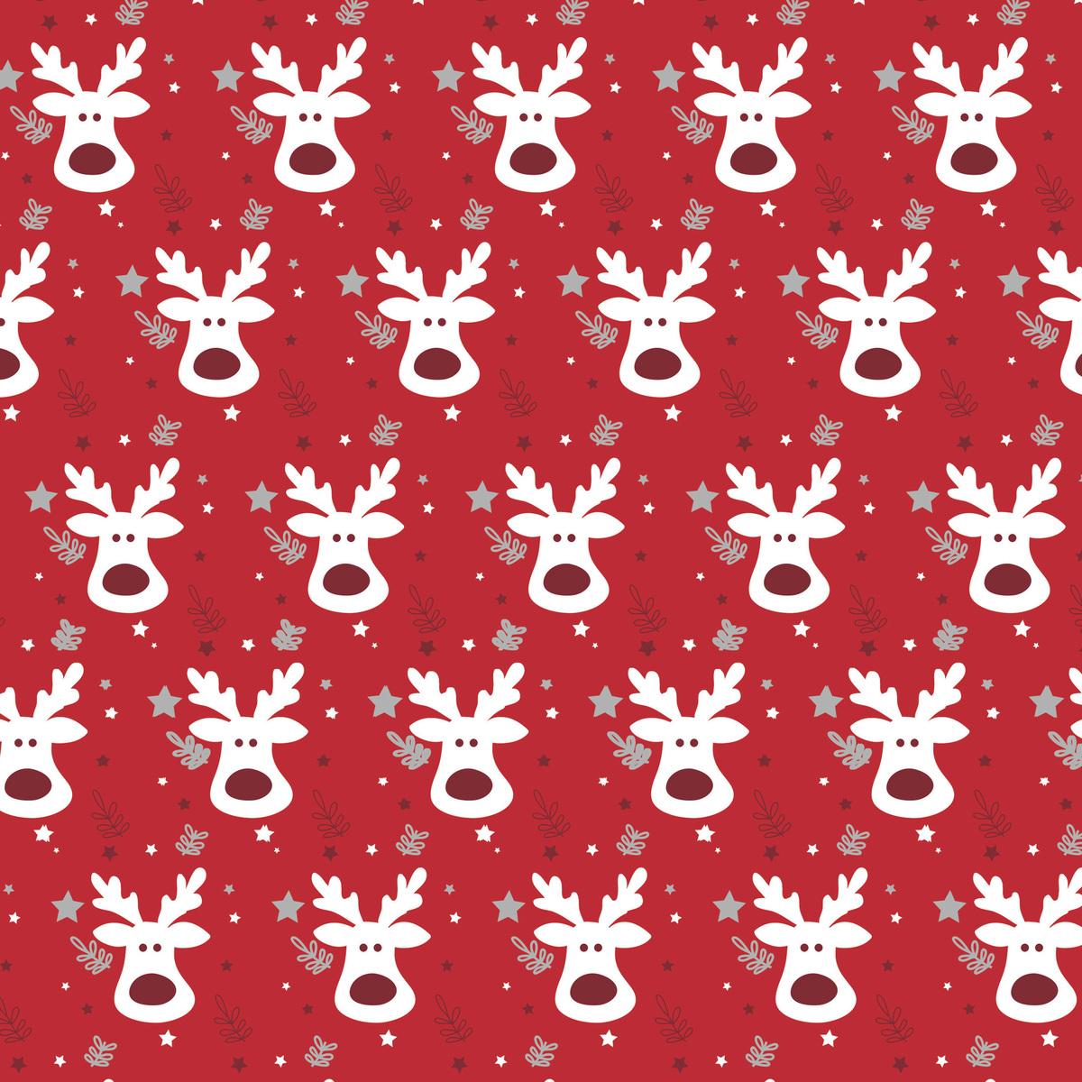 PAPIER CADEAU 4C CERF 500X70CM