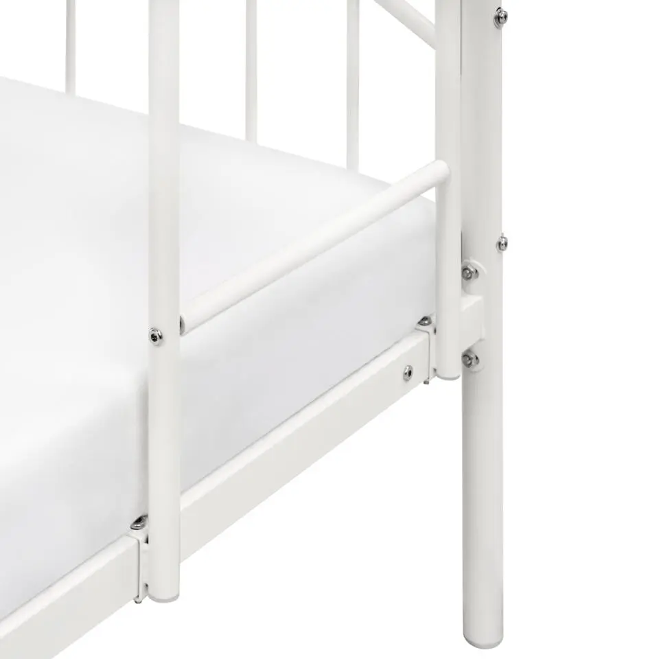 CHARTRES - Stapelbed - Wit - 90 x 200 cm - Metaal