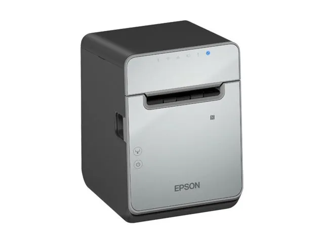 Epson TM L100 (111) - Kvitteringsprinter - termisk linje - Rulle (8 cm) - 203 x 203 dpi - op til 170 mm/sek. - USB 2.0, USB 2.0 vært, Gigabit LAN - sort