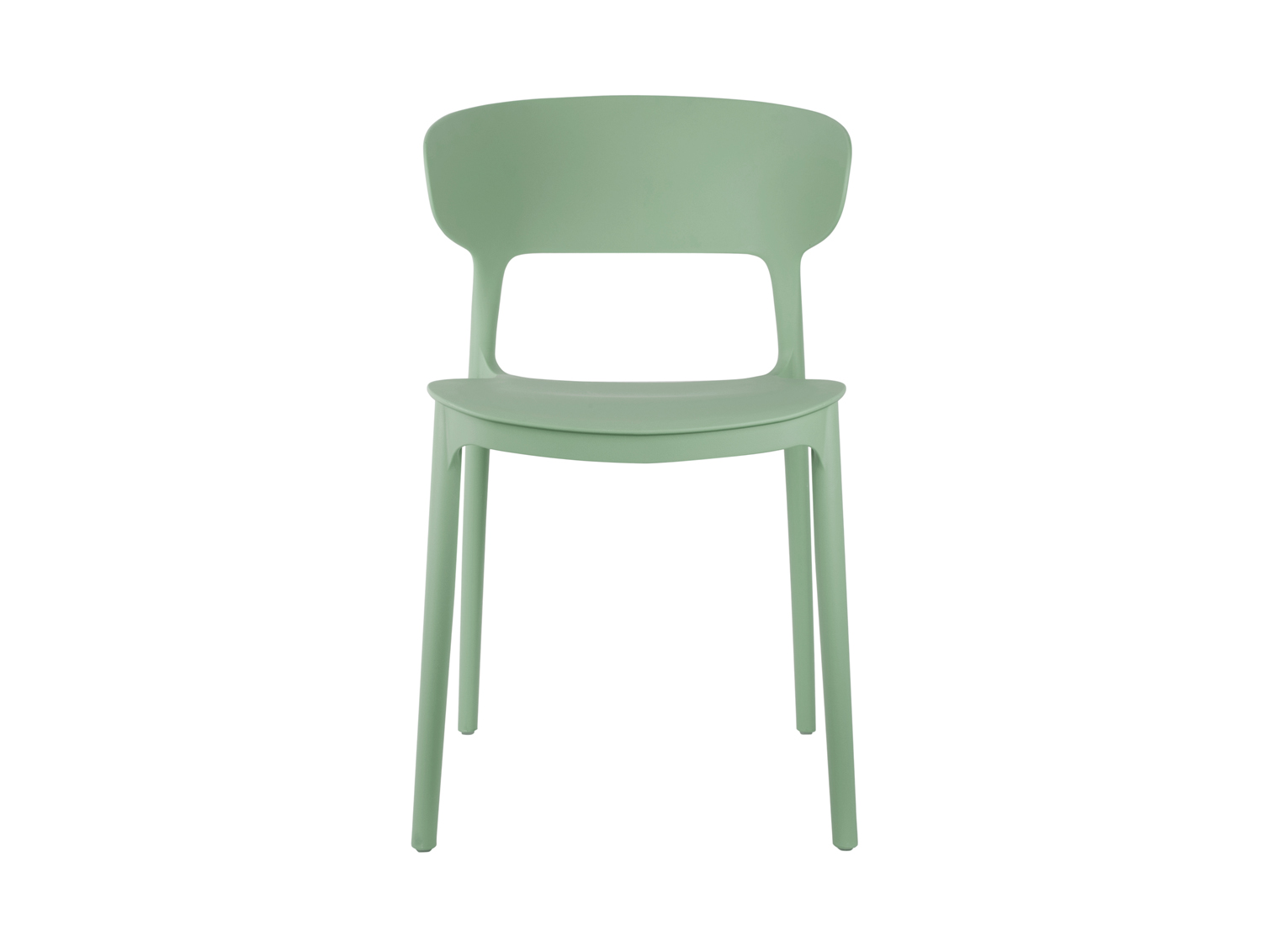Dining chair Fain PP dark green