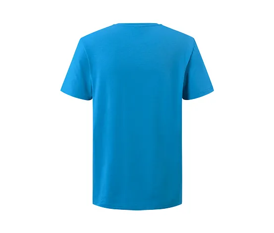 T-Shirt mit Print, blau