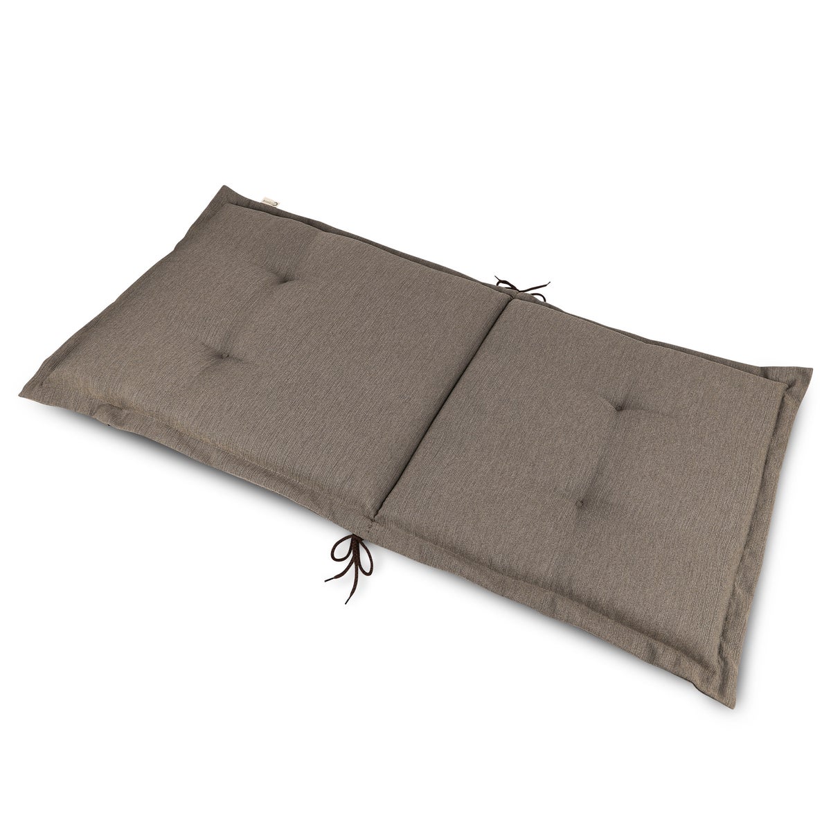 Beautissu HighLux NL Lage Rugstoel 105x50x7cm Taupe (4-delige set)