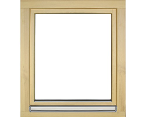 Houten raam, grenen, gelakt, 900x1000 mm, DIN links