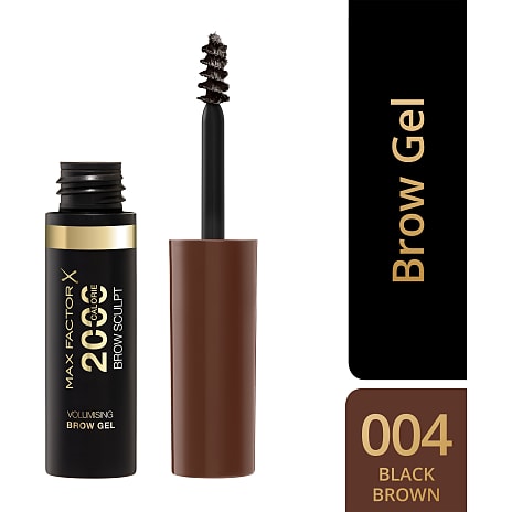 Øjenbrynsgel 004 Black Brown