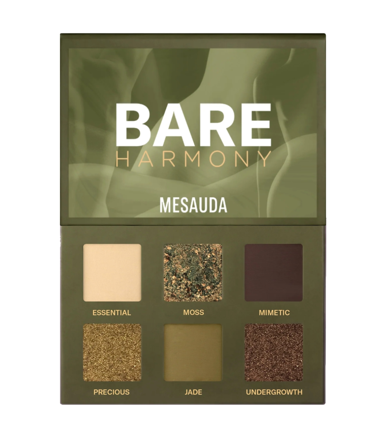 Mesauda - Paleta de Sombras Bare Harmony 3.0 - 205: Hidden Green