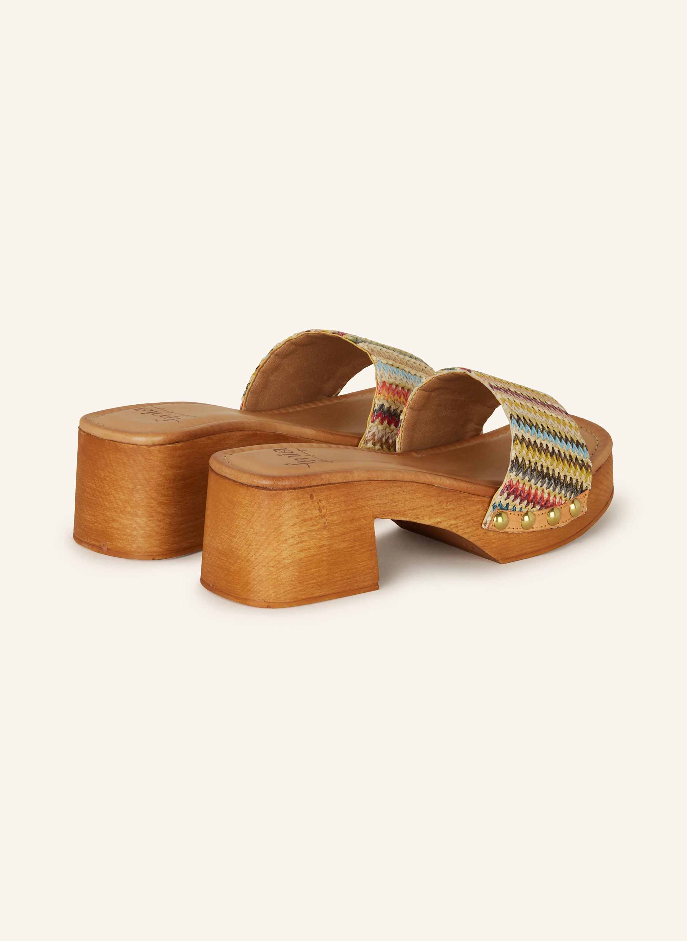 È MIA Plateau-Mules mit Nieten