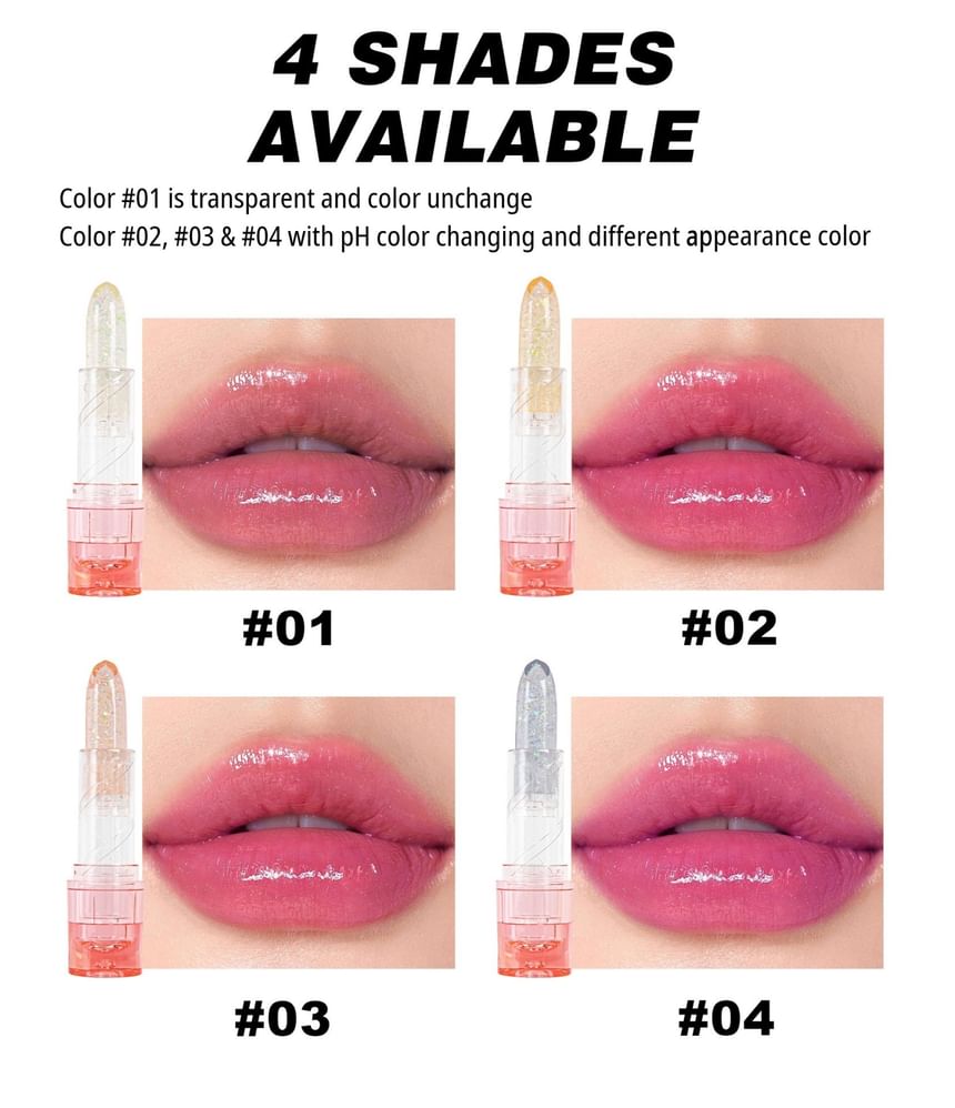 HANDAIYAN - Temperatuurverandering Lippenbalsem - 4 Kleuren