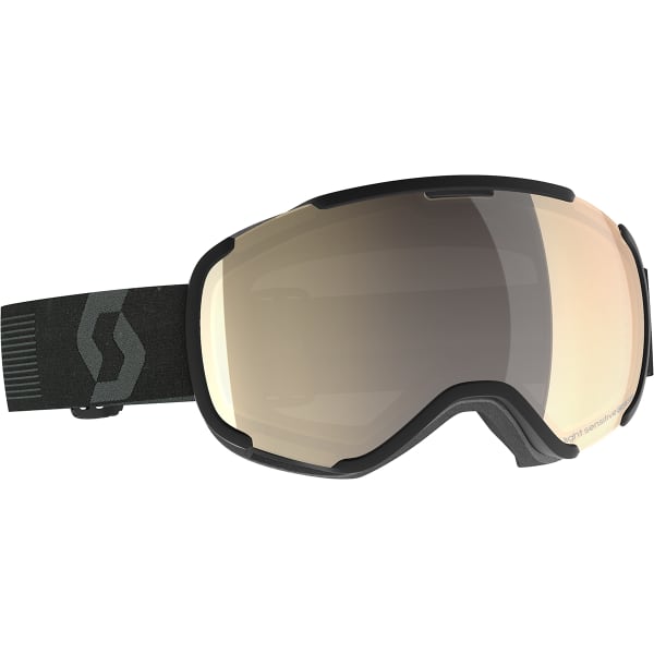 Masque de ski SCOTT FAZE II LS MINERAL BLACK / LIGHT SENSITIVE BRONZE CHROME