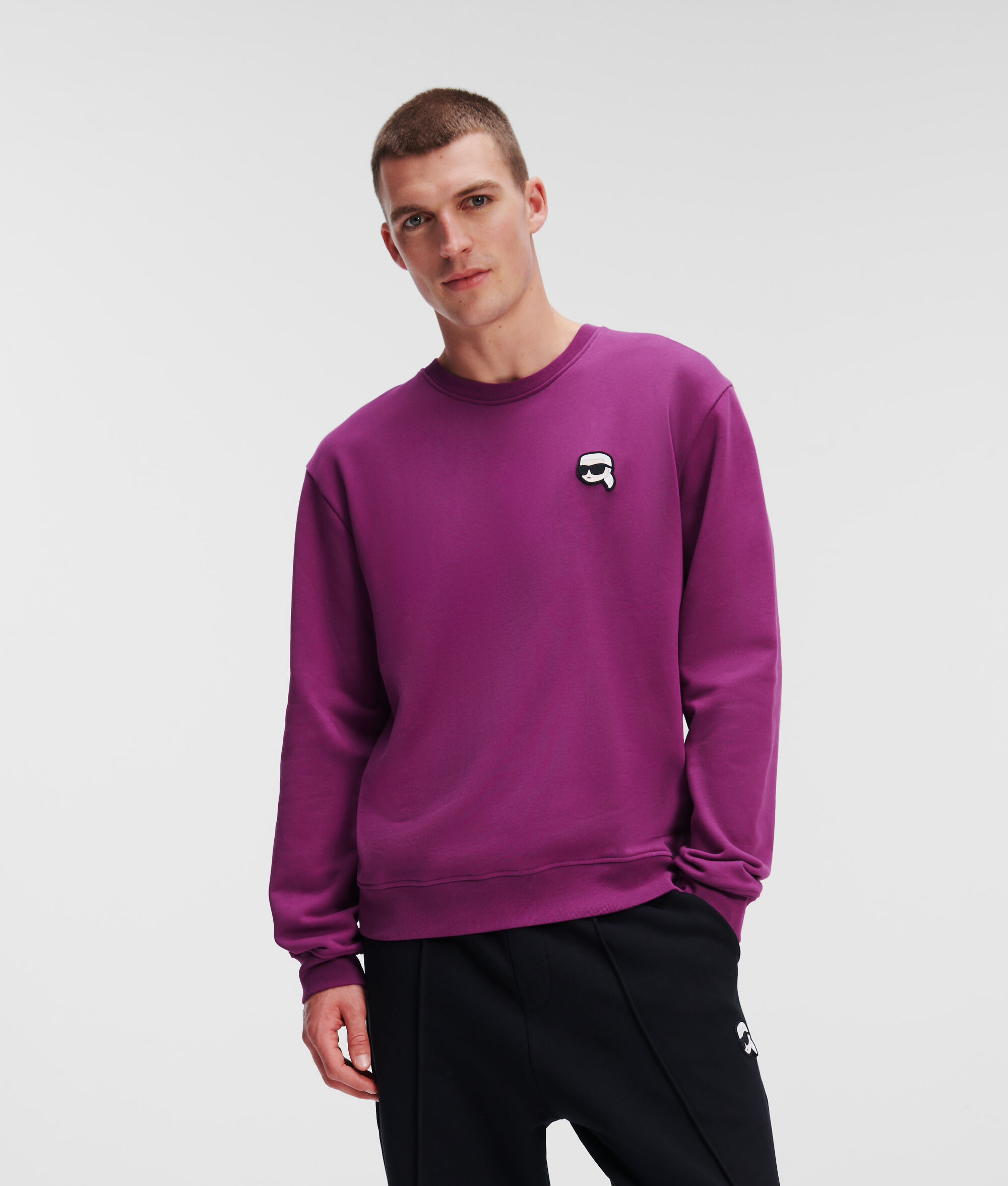 SWEAT-SHIRT AVEC EMPIÈCEMENT KARL IKONIK