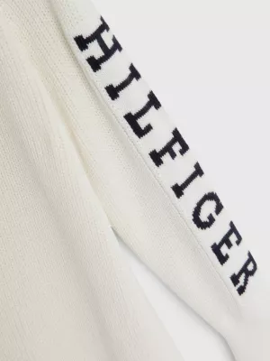 Vestido suéter Hilfiger Monotype Relaxed Fit
