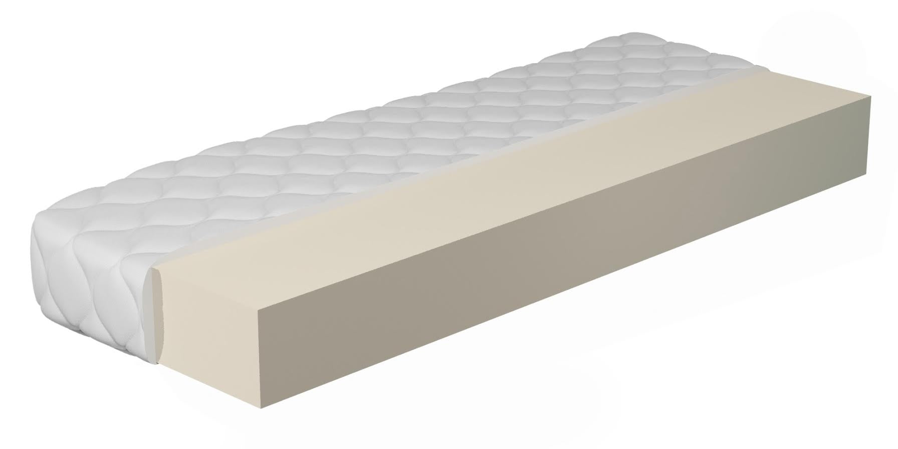 Meubella - Matras Abril - Polyether - 160x200 cm