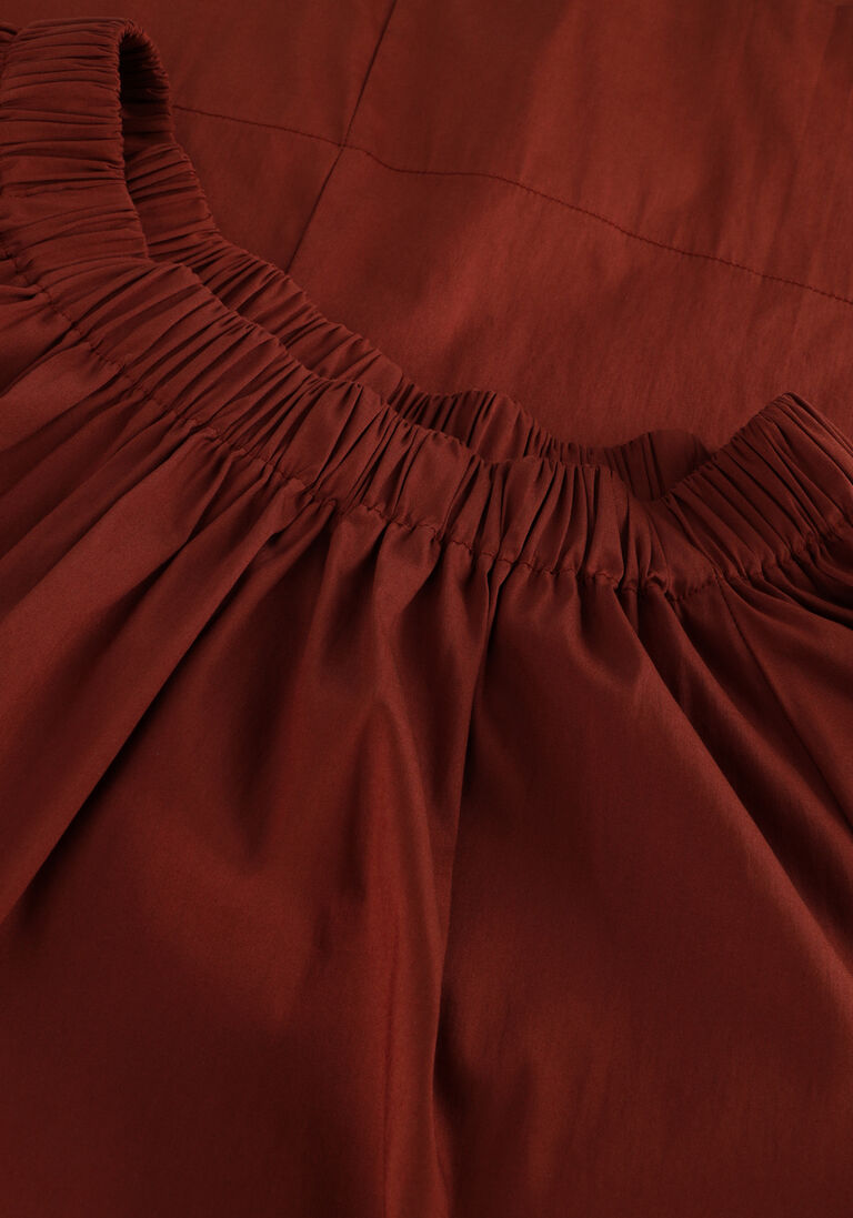 SEMICOUTURE bordeaux semicouture mini jurk s4sk26 dress