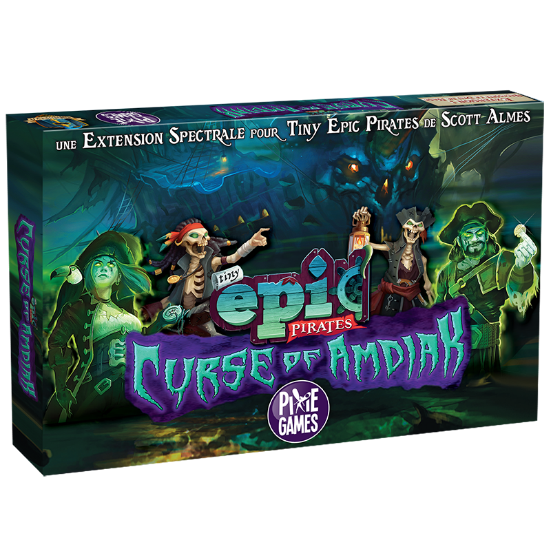Tiny Epic Pirate - Extension Curse of Amdiak