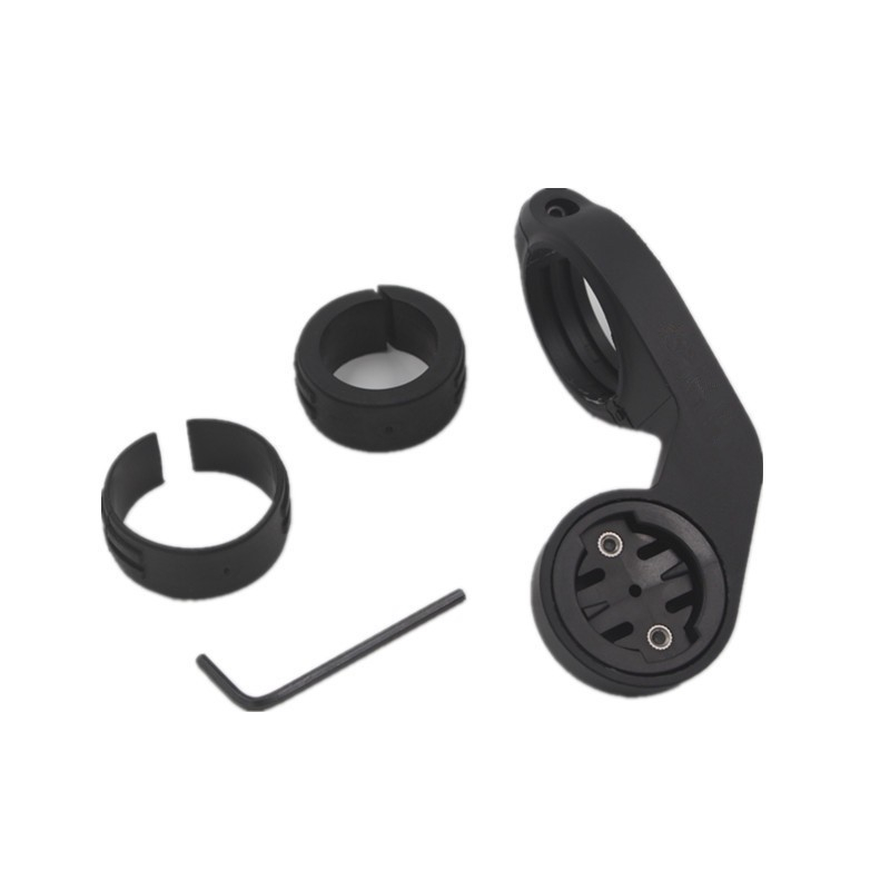 Universal Fahrrad Computer Halterung Velo GPS Lenkstangen Halter für Garmin - Schwarz