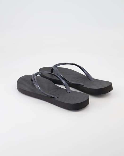 Havaianas Slim Zehentrenner in Schwarz