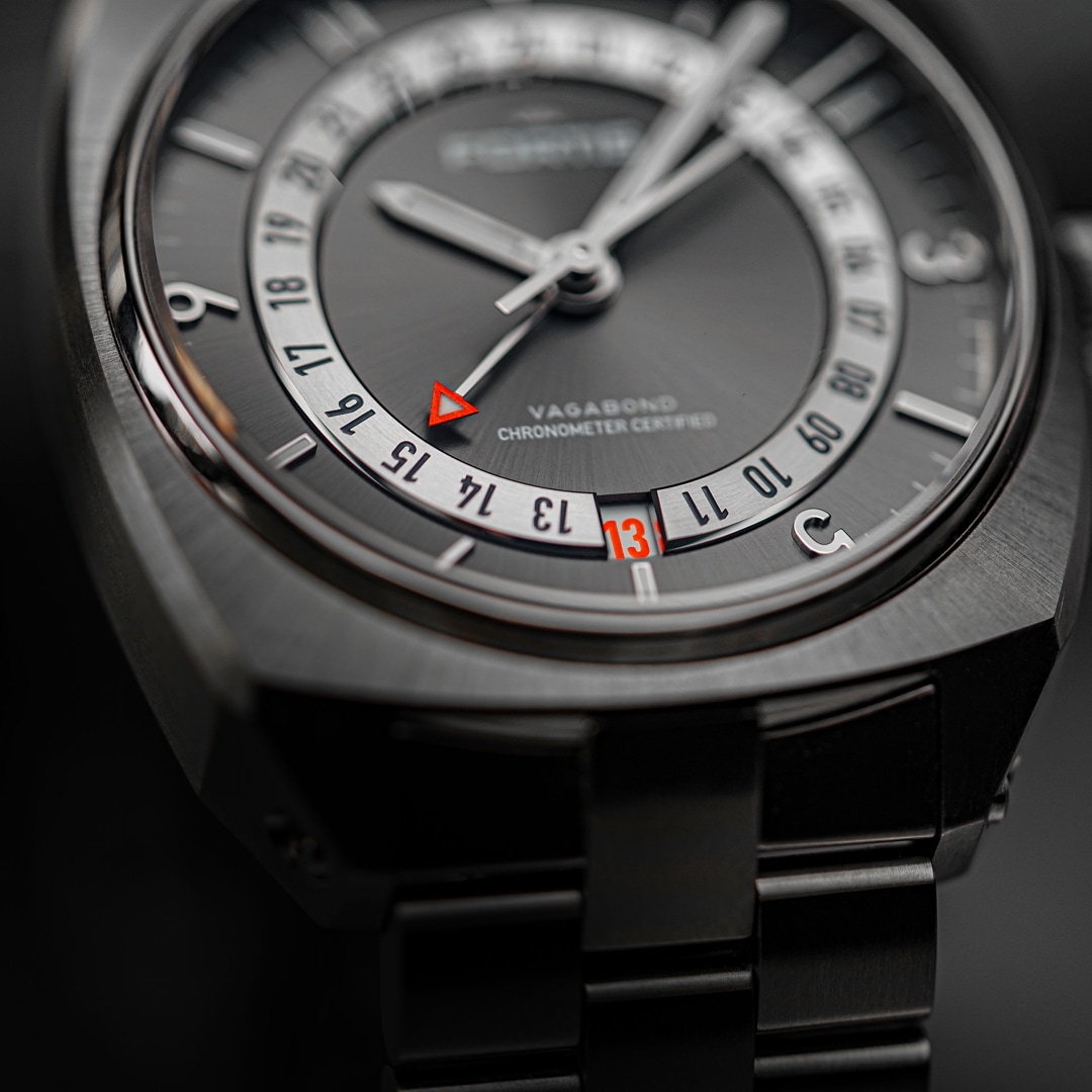 Fortis Vagabond V-40 GMT Urban Shadow