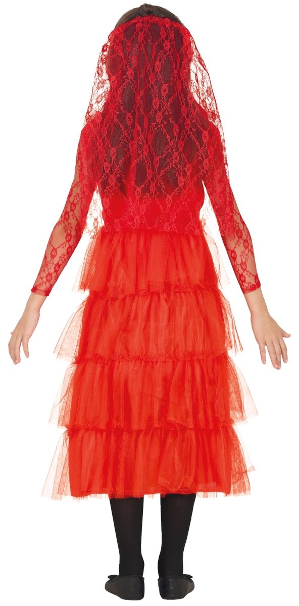 Halloween Jurk Rood Meisje