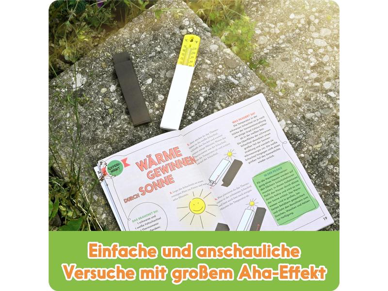 Franzis Experimentierkasten GEOLINO Erneuerbare Energien - Inspirierende Bauprojekte mit Elektronik für drinnen und draussen
