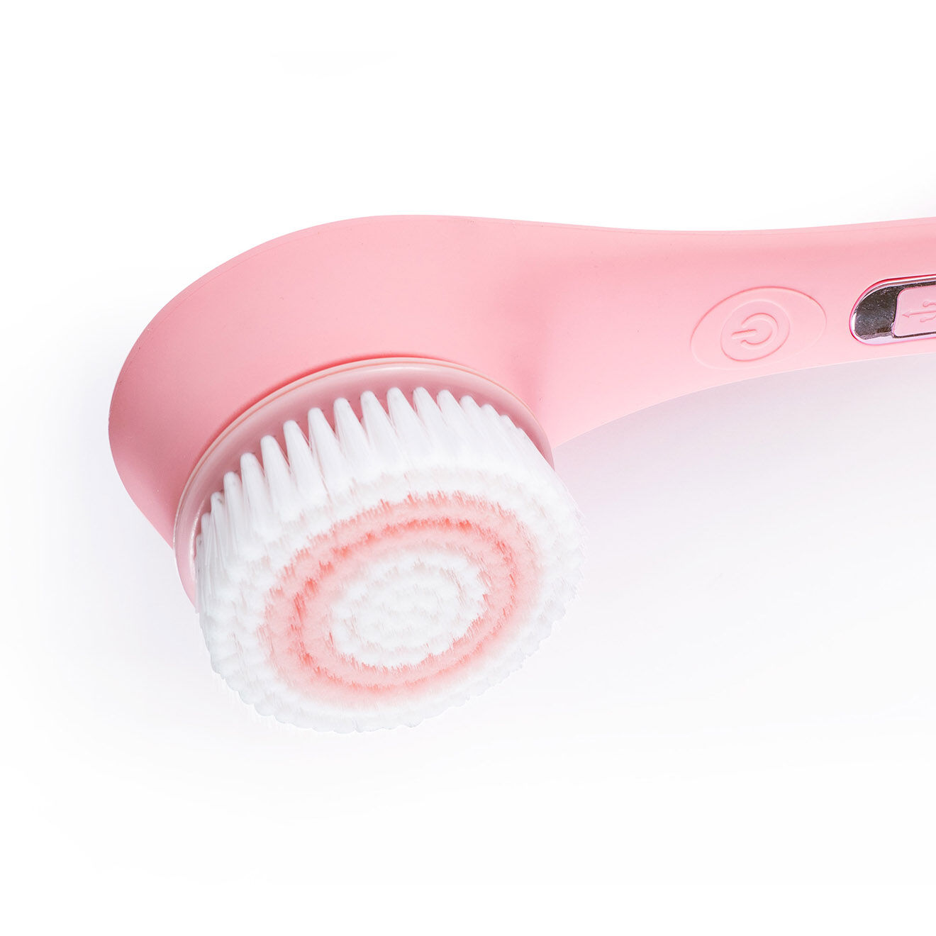 Yoghi Brosse de douche electrique sans fil clean body rose