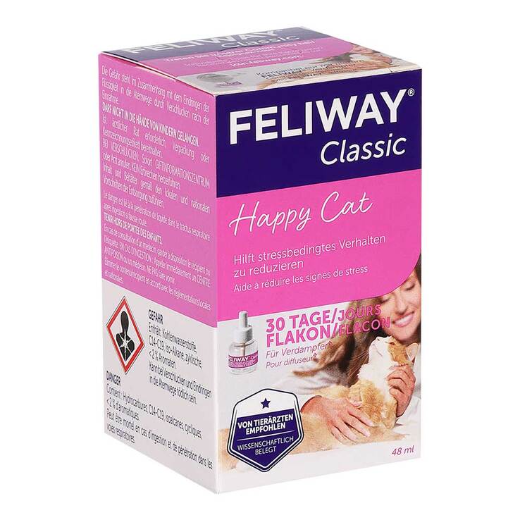 Feliway Classic Nachfüllflakon für Katzen, 48 ml